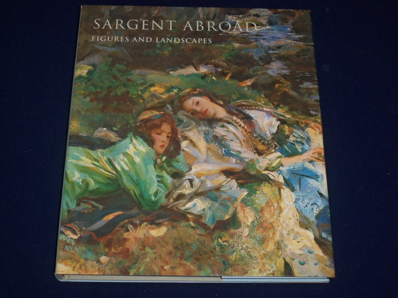 1997 SARGENT ABROAD FIGURES & LANDSCAPES BOOK BY ADELSON - 1ST EDITION - KD 2717