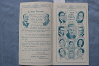1926 APRIL 18 OLD LOVES AND NEW - LEWIS STONE- STRAND THEATRE PROGRAM - K 2738