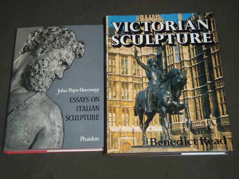 1968-1982 VICTORIAN & ITALIAN SCULPTURE BOOKS LOT OF 2