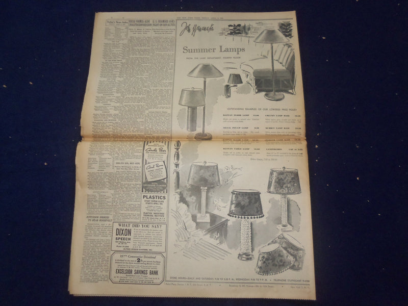 1945 APRIL 6 NEW YORK TIMES - SOVIET VOIDS JAPANESE NEUTRALITY PACT - NP 6687