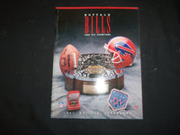 1991 BUFFALO BILLS OFFICIAL YEARBOOK - LOT OF 9 - O 2902
