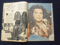 1946 CINEMONDE MAGAZINE- DANNY KAYE BACK COVER - VEDETTES DE NOEL - SP 4868I