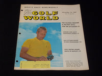 1967 NOVEMBER 10 GOLF WORLD MAGAZINE - DUDLEY WYSONG FRONT COVER - E 7251