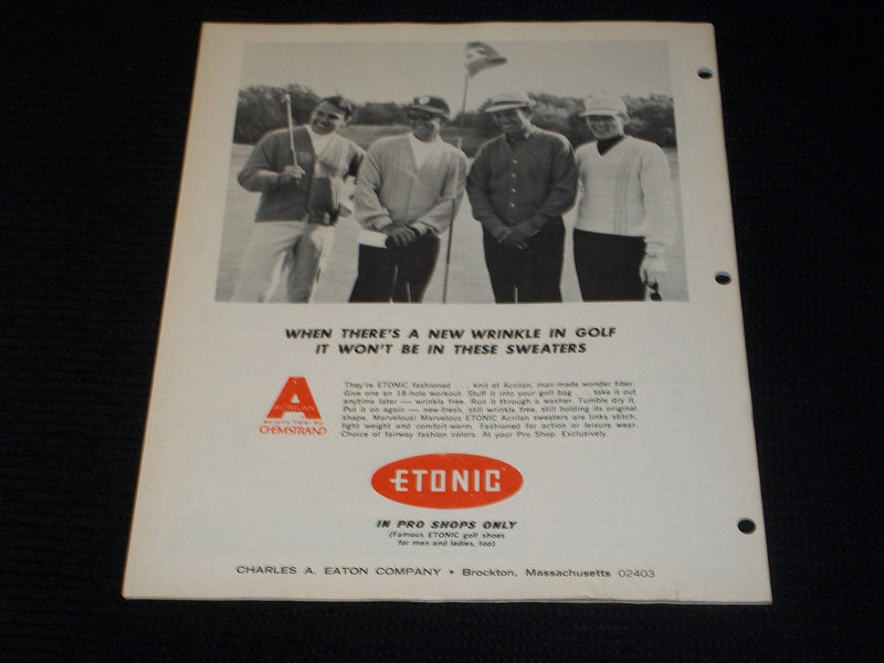1966 OCTOBER 21 GOLF WORLD MAGAZINE - GARY & VIVIENNE PLAYER COVER - E 7299