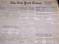 1946 APRIL 21 NEW YORK TIMES - BAKERS PLEDGE CUT IN BREAD - NT 2972