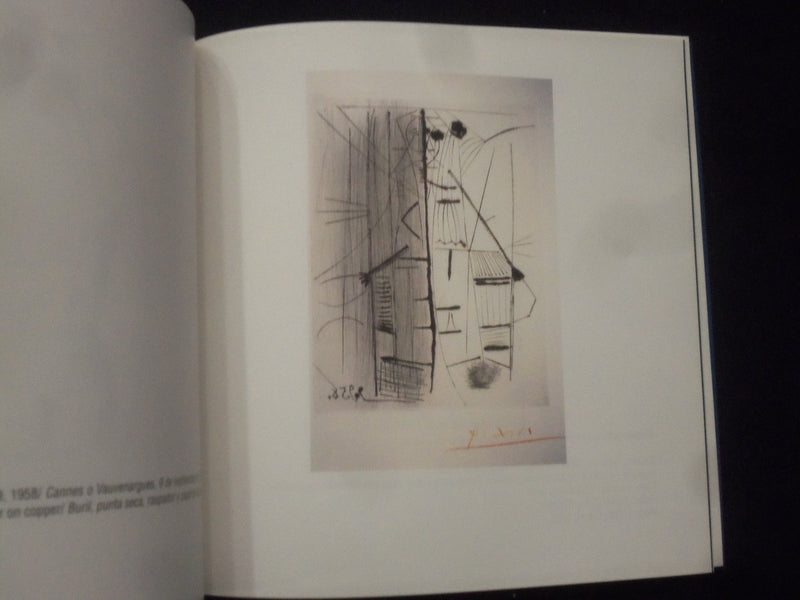 2001 PICASSO FROM MALAGA SOFTCOVER BOOK - ENGLISH & SPANISH TEXT - KD 8704