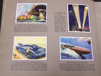 1930'S VORS TIDS VIDUNDERE DANISH TOBACCO CARDS ALBUM - KD 3186