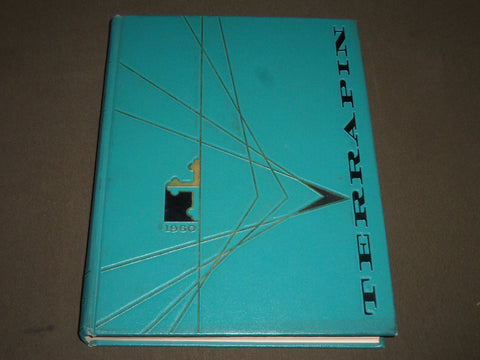 1960 TERRAPIN UNIVERSITY OF MARYLAND COLLEGE YEARBOOK - GREAT PHOTOS - YB 1160