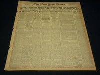 1916 JUNE 11 NEW YORK TIMES - HUGHES ACCEPTS REPUBLICAN NOMINATION - NT 8611