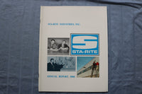 1959-1970 STA-RITE ANNUAL REPORTS - LOT OF 6 - K 3214