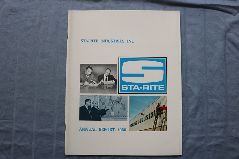 1959-1970 STA-RITE ANNUAL REPORTS - LOT OF 6 - K 3214