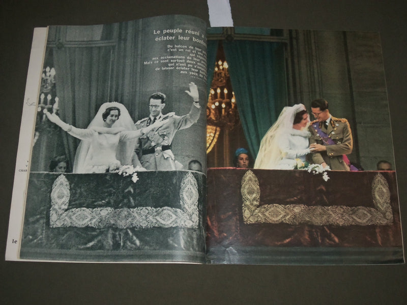 1960 DECEMBER 24 JOURS DE FRANCE MAGAZINE - LE BONHEUR DE FABIOLA - SP 8555