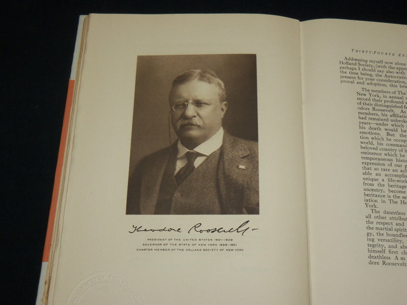 1918-1921 THE HOLLAND SOCIETY OF NEW YORK YEARBOOK LOT OF 3 - KD 3746