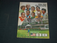 1978 JUL 31- AUG 6 60TH PGA CHAMPIONSHIP PROGRAM - OAKMONT COUNTRY CLUB - J 3848