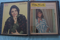MOVIE STAR SCRAPBOOK - YVETTE MIMIEUX - VIRGINIA MAYO - E 26481