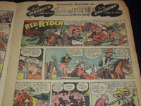 1955 DIARIO DE COSTA RICA SUNDAY COLOR COMCIS LOT OF 9 - SUPERMAN - NP 2152U