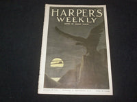 1913 JANUARY 18 HARPER'S WEEKLY MAGAZINE - AMERICA'S GREATEST AUTO SHOW- ST 6374
