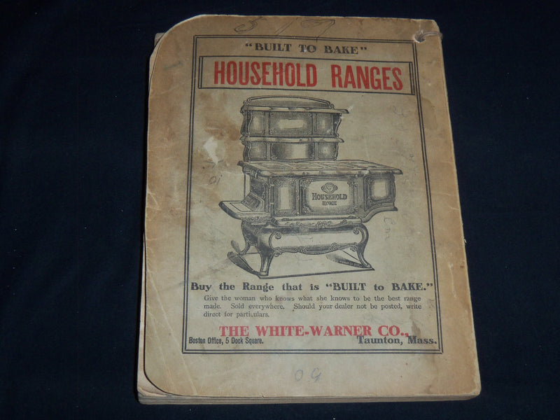 1908 NEW ENGLAND TELEPHONE & TELEGRAPH CO. SOUTH CENTRAL PHONE BOOK - J 8818