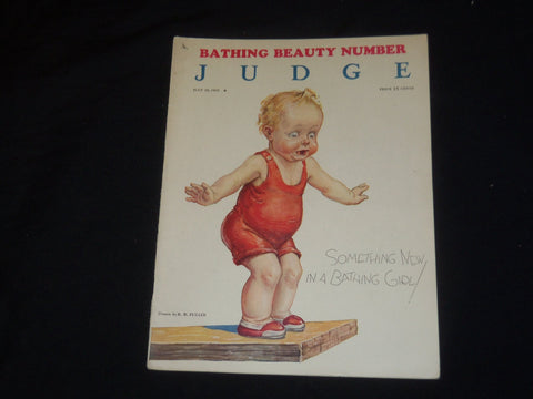 1928 JULY 28 JUDGE MAGAZINE - BATHING SUIT NUMBER - ST 5550