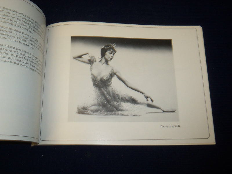 1973-1974 NEW LONDON BALLET FIRST AMERICAN TOUR PROGRAM - FONTEYN - J 5123