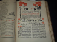 1910 OCT-1911 MARCH THE FRA JOURNAL MAGAZINE BOUND VOLUME - HUBBARD - KD 5403B