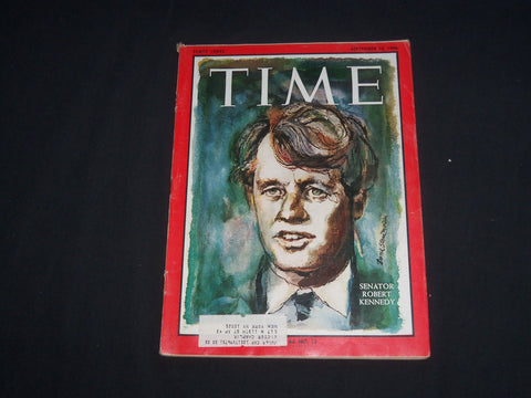 1966 SEPTEMBER 16 TIME MAGAZINE - SENATOR ROBERT KENNEDY - T 2005