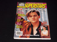 VOL 1 #1 SUPERSTARS MAGAZINE - LEONARDO DICAPRIO 2 WALL SIZE PINUPS - E 13381