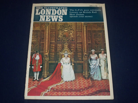 1966 APRIL 16 THE ILLUSTRATED LONDON NEWS MAGAZINE - QUEEN ELIZABETH - J 1763