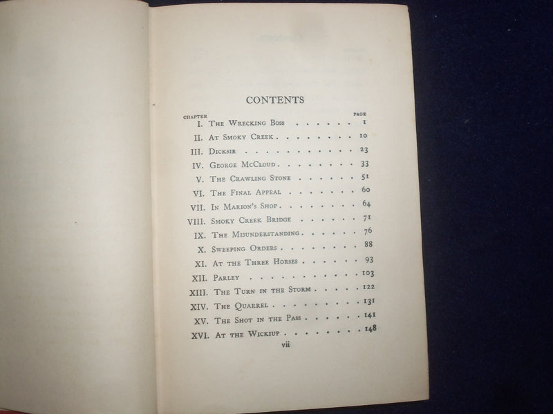 1906 WHISPERING SMITH HARDCOVER BOOK - ILLUSTRATED BY N.C. WYETH - KD 9201