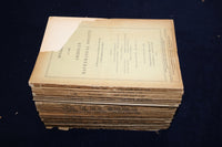 1922-1924 AMERICAN MATHEMATICAL SOCIETY BULLETIN - LOT OF 24 - O 3389