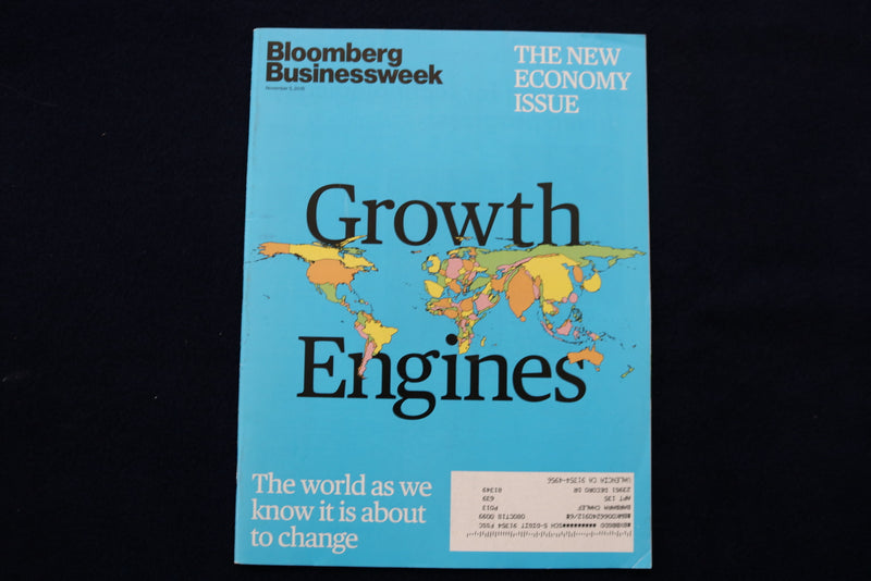2018 NOV 5 BLOOMBERG BUSINESSWEEK MAGAZINE - GROWTH ENGINES COVER - E 11747
