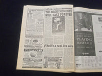 1998 SEP 24 NEW YORK POST NEWSPAPER - SAMMY SOSA HITS HR #S 64 & 65 - NP 6076
