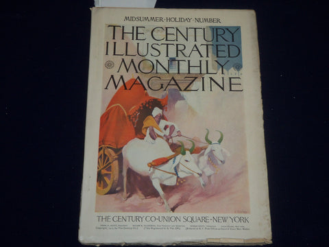 1912 AUGUST THE CENTURY MAGAZINE - MAXFIELD PARRISH - JOSEPH PENNELL - SP 2601