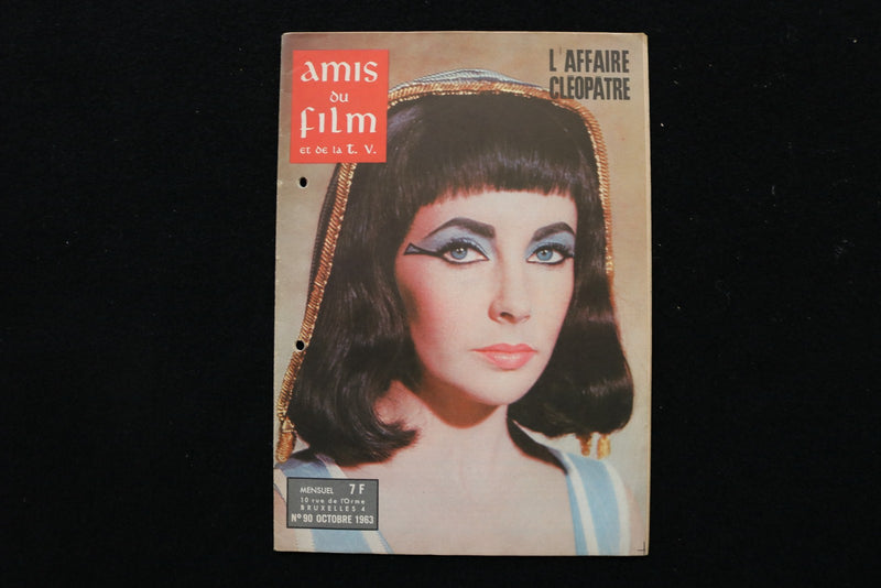 1963 OCTOBER AMIS OU FILM MAGAZINE - ELIZABETH TAYLOR COVER - E 26060