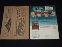 1963 MONTGOMERY WARD ANNIVERSARY SALE CATALOGUE & ENVELOPE - J 7593