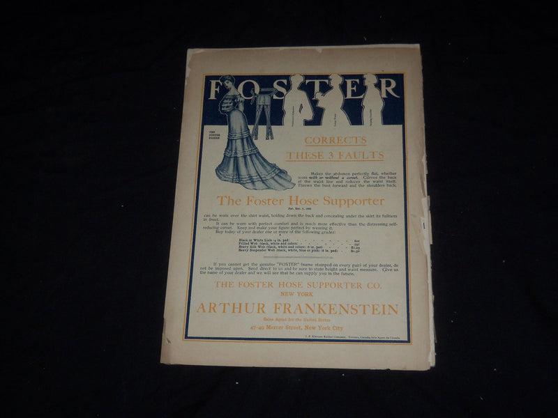 1904 MARCH MCCALL'S MAGAZINE - GREAT FASHION ILLUSTRATIONS & ADS - ST 5359