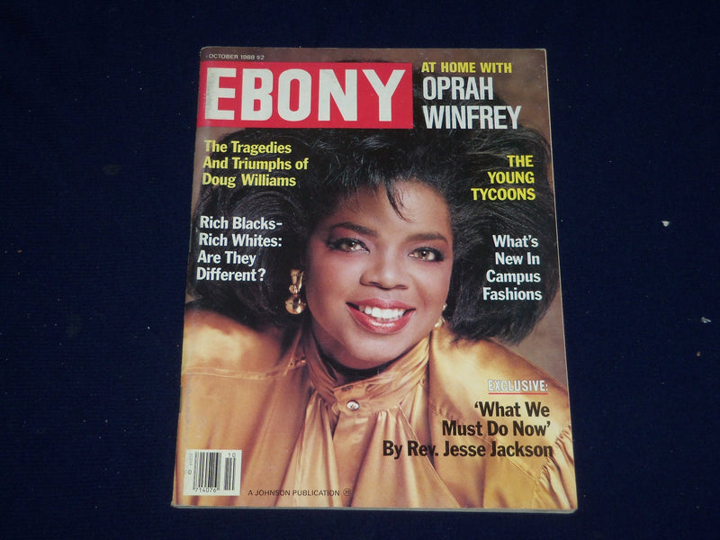 1988 OCTOBER EBONY MAGAZINE - OPRAH WINFREY COVER - SP 9522