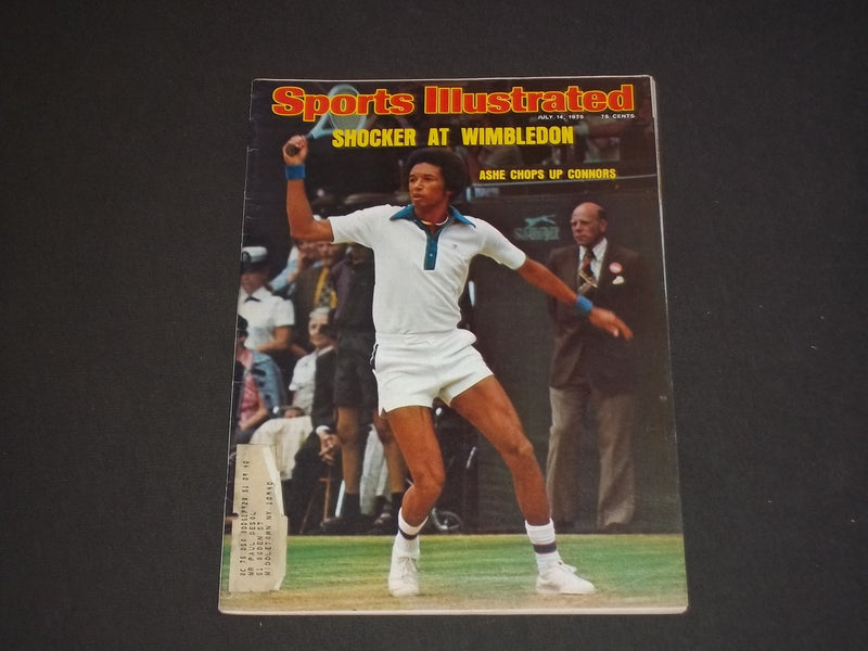 1975 JULY 14 SPORTS ILLUSTRATED MAGAZINE - ARTHUR ASHE COVER - SP 9076