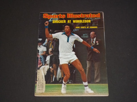 1975 JULY 14 SPORTS ILLUSTRATED MAGAZINE - ARTHUR ASHE COVER - SP 9076