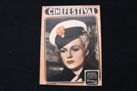 1948 SEPTEMBER CINEFESTIVAL - ITALIAN MAGAZINE - RITA HAYWORTH COVER - E 25313