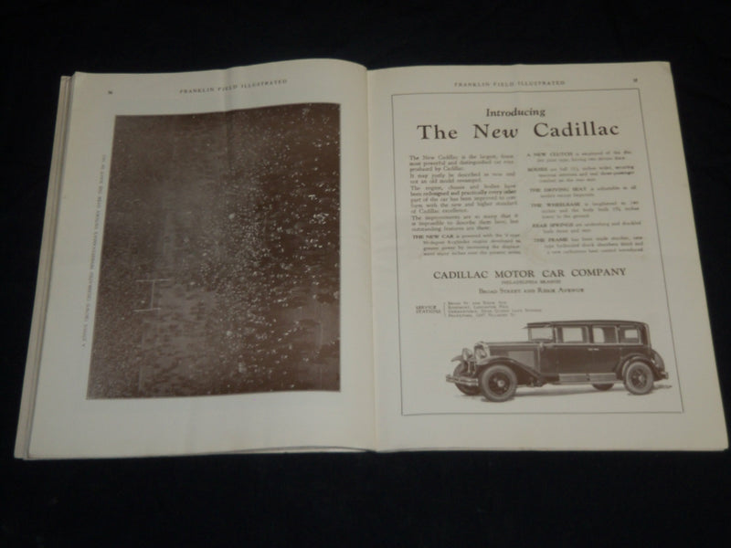 1927 OCTOBER 29 NAVY VS. PENNSYLVANIA COLLEGE FOOTBALL PROGRAM - PHOTOS - J 5760