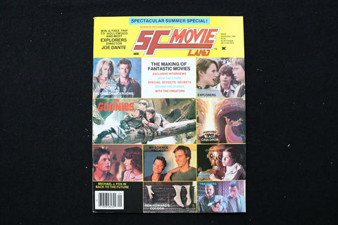 1985 SEPTEMBER SF MOVIE LAND MAGAZINE - VARIOUS MOVIES COVER - E 24325
