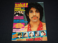 1985 MARCH 13-26 SALUT! FRENCH MAGAZINE - PRINCE COVER - E 12409