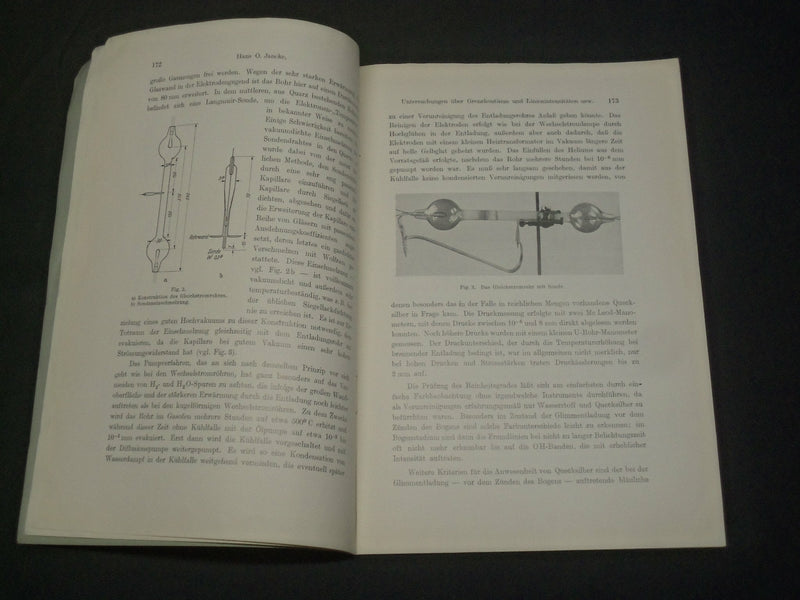 1936 UNTERSUCHUNGEN UBER GRENZKONTINUA GERMAN BOOK BY HANS O. JANCKE - J 5925