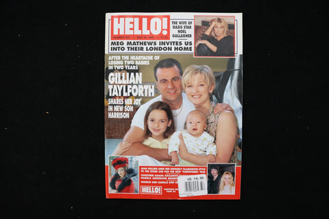 1999 MAY 18 HELLO! MAGAZINE - GILLIAN TAYLFORTH COVER - E 25766