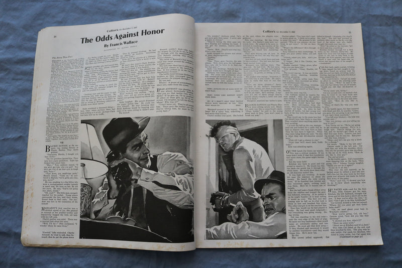 1935 DECEMBER 7 COLLIER'S MAGAZINE- GREAT COVER, STORIES, PHOTOS, ADS - SP 4785A