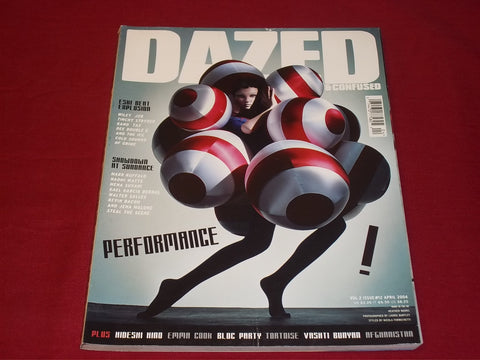 2004 APRIL DAZED & CONFUSED MAGAZINE - HEATHER MARKS COVER - FASHION - RC 420