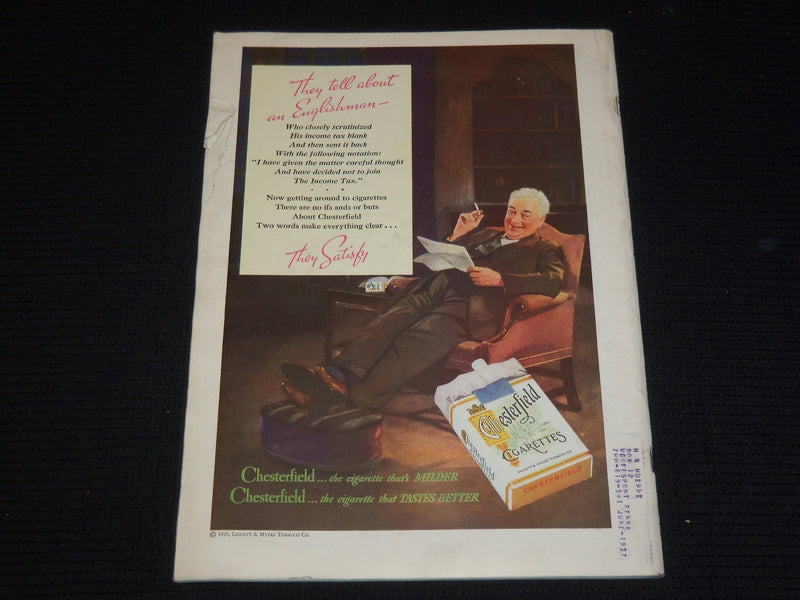 1935 OCTOBER 21 TIME MAGAZINE - GOVERNOR-GENERAL JOHN BUCHAN - T 491
