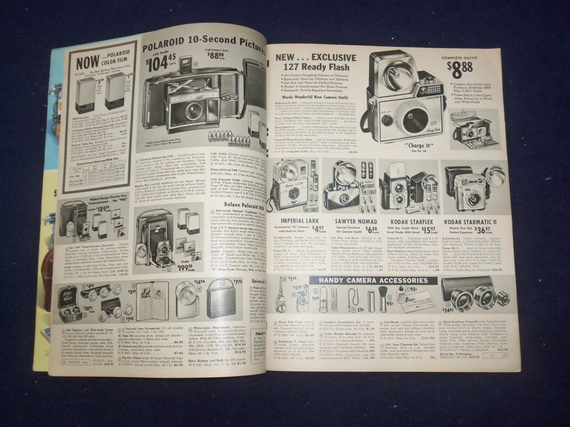 1963 MONTGOMERY WARD CAMERA CATALOG - SOFTCOVER - J 9313