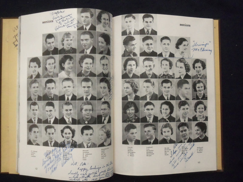 1938 THE BITTER ROOT MISSOULA COUNTY HIGH SCHOOL YEARBOOK-MISSOULA, MO - YB 3326